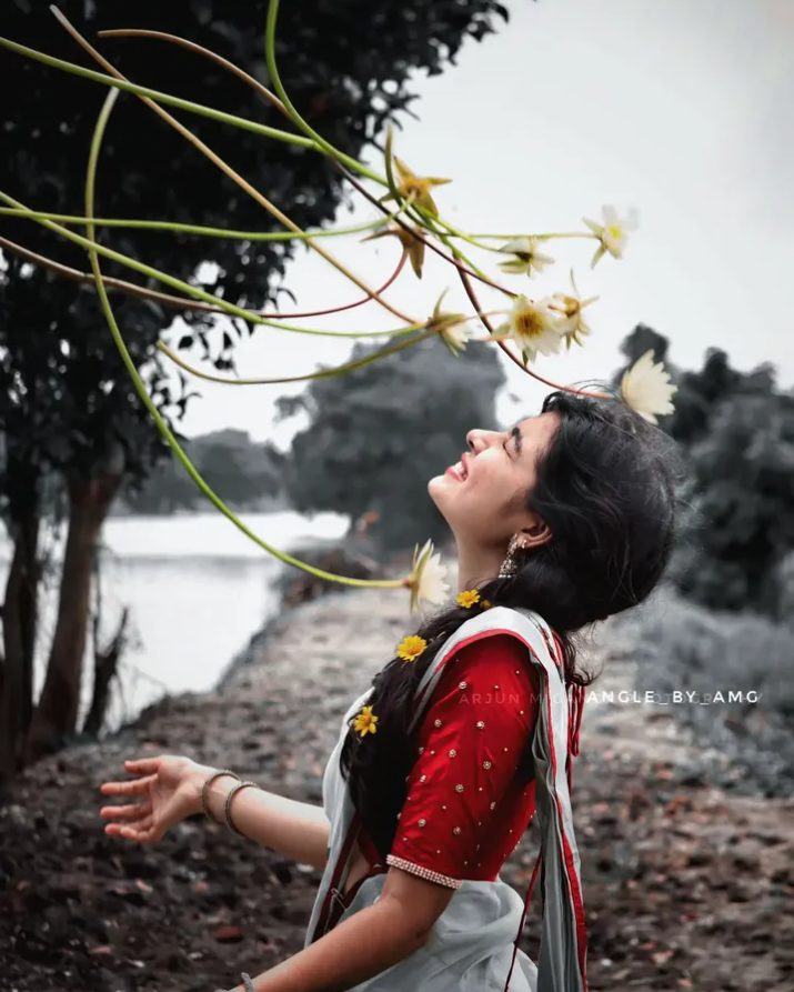Bloom — Portrait photograph by Arjun M G (Arjun Gangadharan Madathumpadi), Mumbai, India