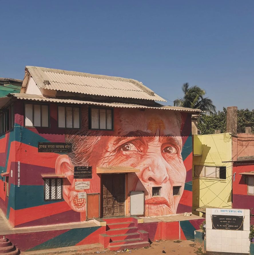The Mural, Mumbai — Street photograph by Arjun M G (Arjun Gangadharan Madathumpadi), Mumbai, India