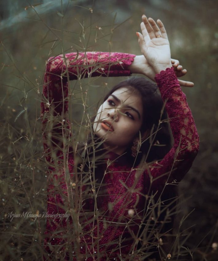 Through the Bramble — Portrait photograph by Arjun M G (Arjun Gangadharan Madathumpadi), Mumbai, India