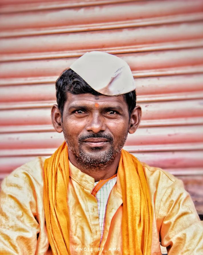The Pilgrim — a portrait photograph by Arjun M G made with the subject's consent