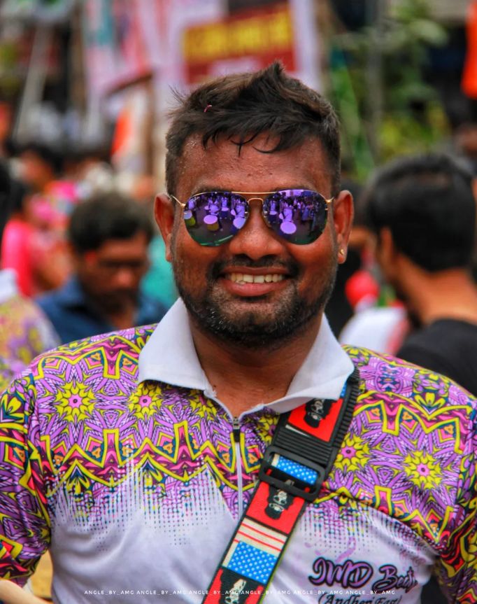 Reflected City — Portrait photograph by Arjun M G (Arjun Gangadharan Madathumpadi), Mumbai, India